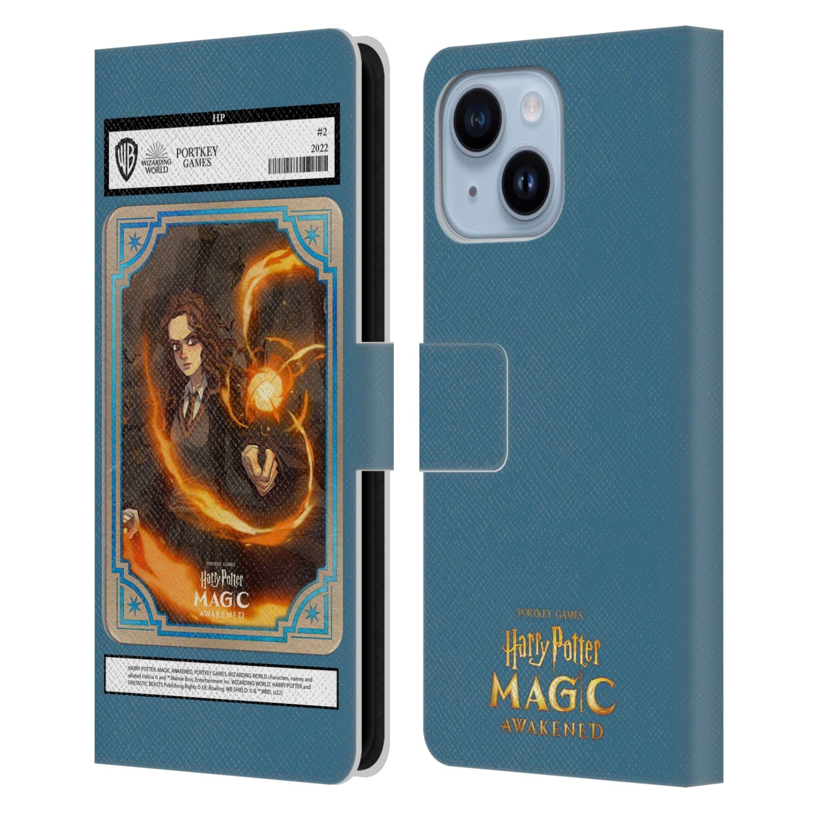 Coque Harry Potter iPhone 14 Plus étui portefeuille cuir - 7