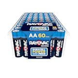 AA Batteries, Double A Battery Alkaline, 60 Count