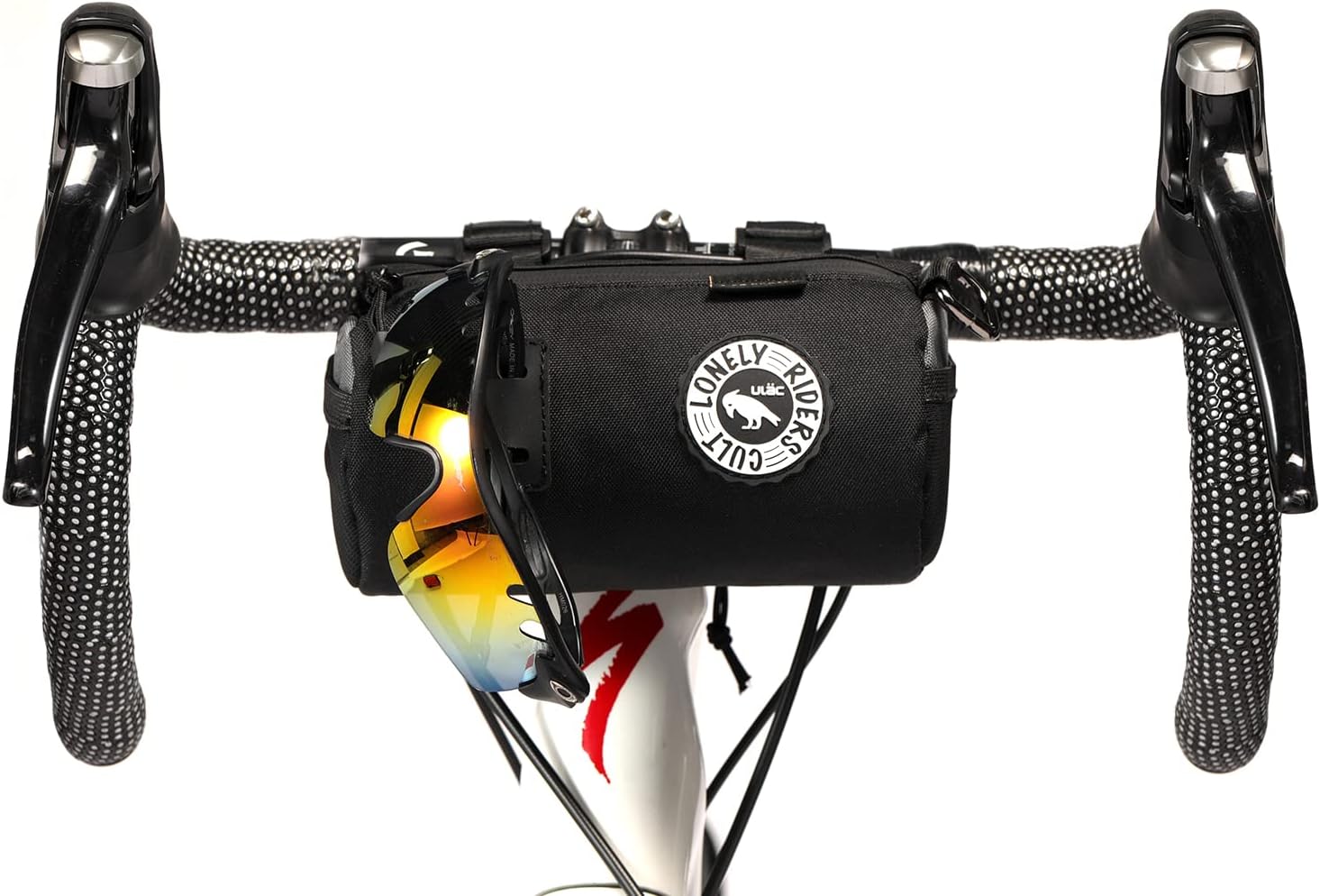 ULAC COURSIER COLLECTION Neo Porter Bike Feed Bag for Handlebar, with front eyelet accommodating lights and sunglasses and a shoulder strap for easy transport