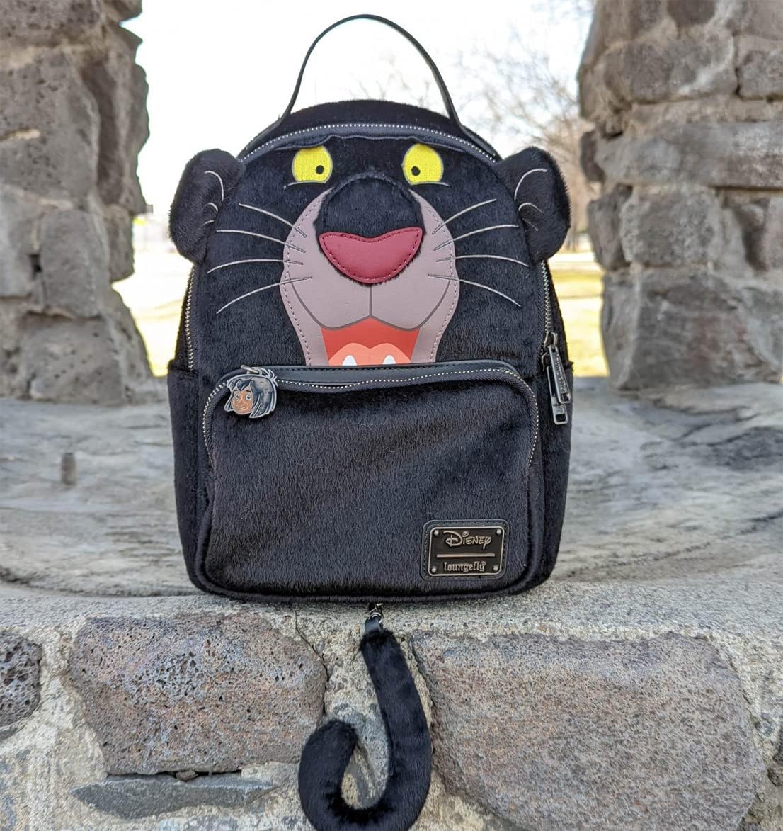 Loungefly Disney's The Jungle Book Bagheera Cosplay Double Strap Shoulder Bag - Image 5