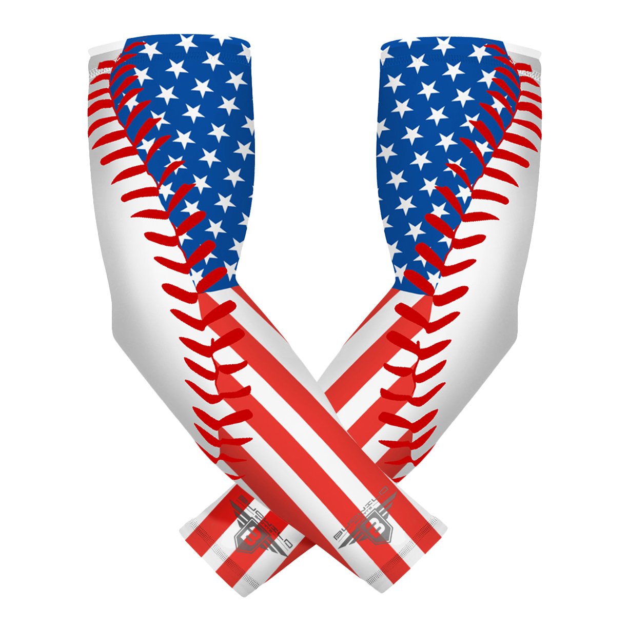 Bucwild Sports Baseball Arm Sleeve Youth & Adult 1 Pair | Football Basketball Cycling Tennis