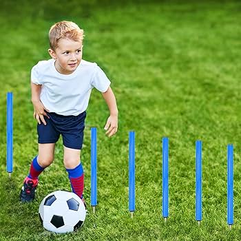 Amazon | アジリティラダートレーニングポール機器、サッカー