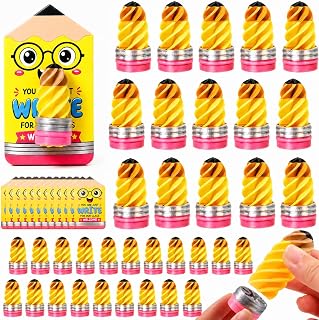 24 Sets Back to School Gifts for Students – 3D Printed Fidget Toys, Pencil-Shaped Toys and Cards, Bags, First Day of School Gifts for Students From Teachers, Classroom Rewards, Party Favors
