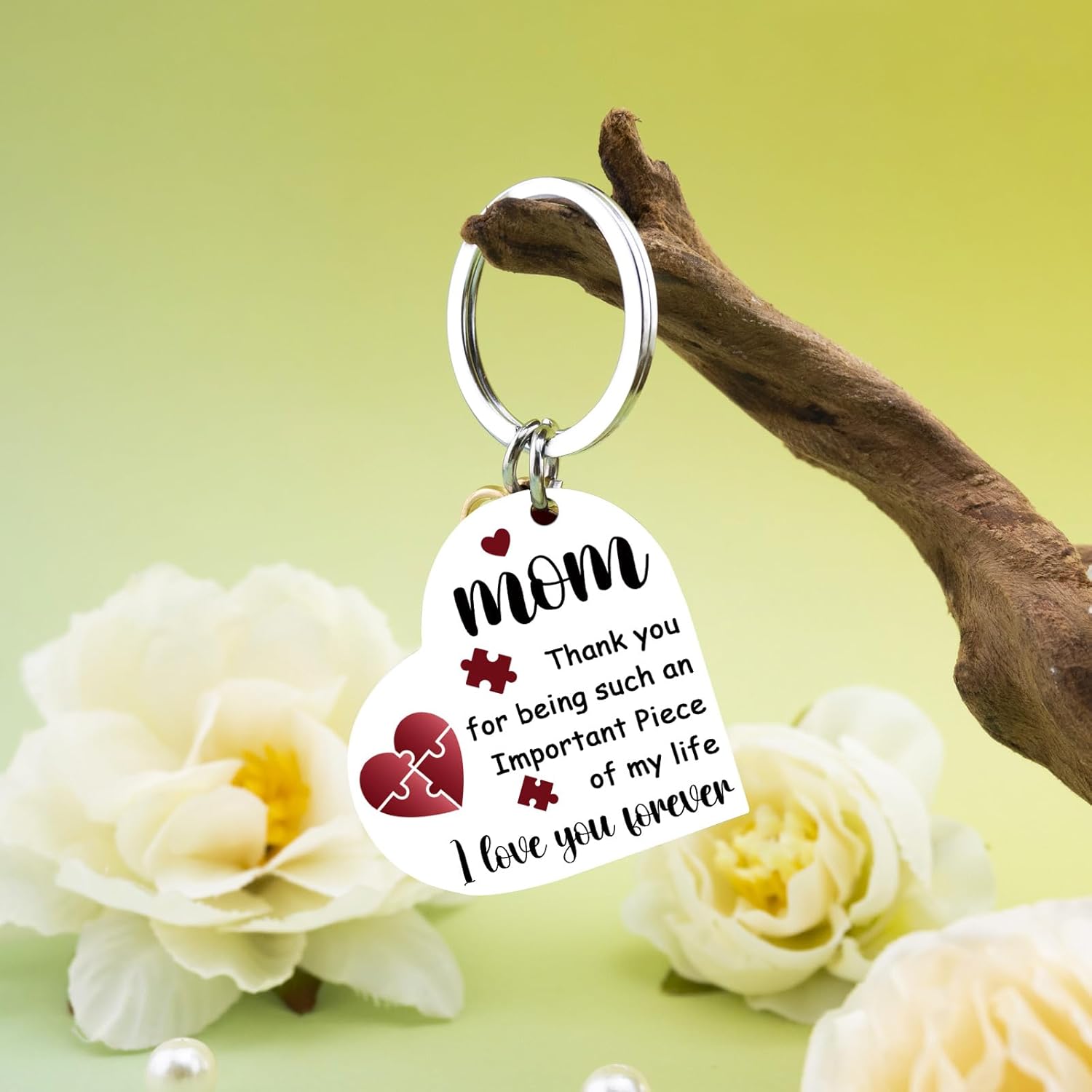 Valentines Day Gifts For Mom Birthday Gifts From Daughter Son Mother's Day Christmas Gift Mom Mama Keychain Best Mom Ever Gift - Image 4