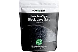 Viva Doria Hawaiian Black Lava Sea Salt - A Culinary Adventure