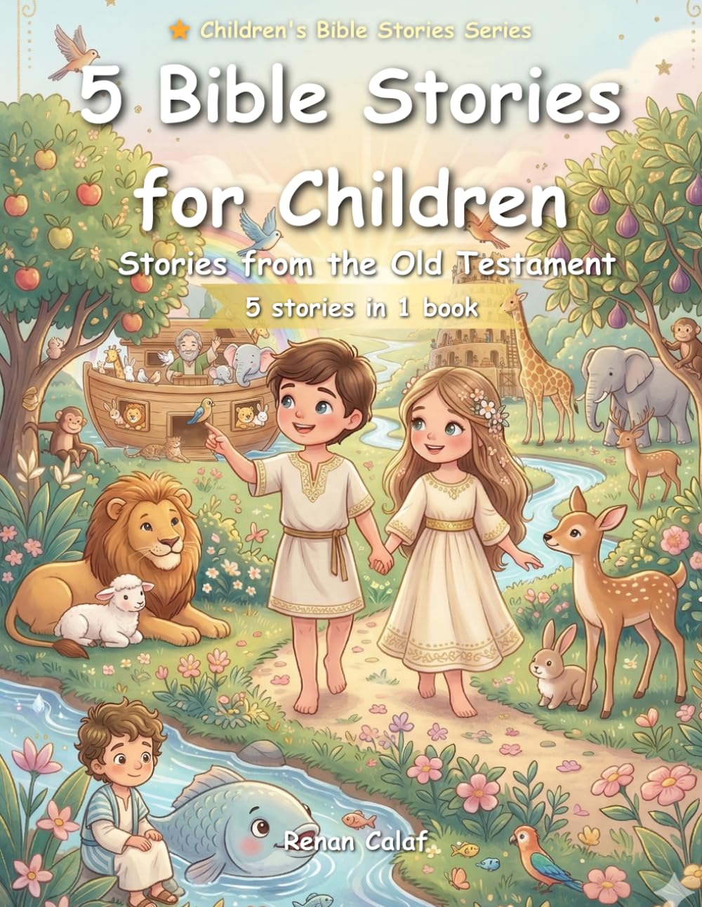 5 Children's Bible Stories: Old Testament (Vol. 1): Creation, Faith, and Great Stories for Children