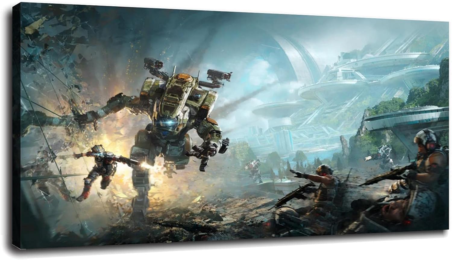 Titanfall Max 40 Off A A A Canvas Prints Shooting Poster Game For Art Wall