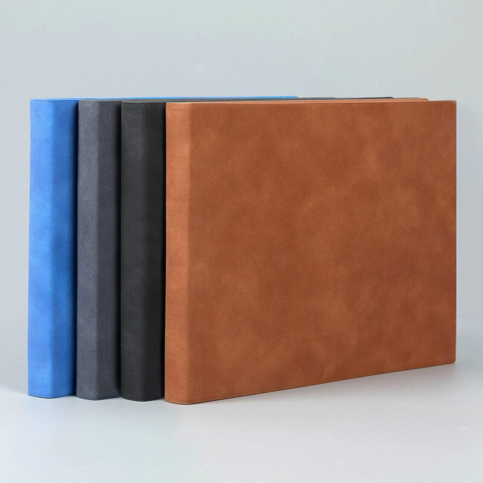 Quaderno Heng Tan B5, quaderno per Appunti, Ufficio, Impermeabile, in Pelle PU, Grigio B5