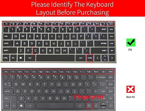 Miniatura 2 de Cubierta de teclado para HP Envy x360 15.6" 15-ey 15-ew 15-ew0013dx ew0023dx ew0797nr 15t-ew100ew000 15-ey0013dx 15-ey0023dx 15z-ey100EY000