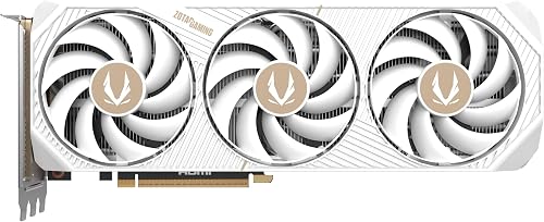 ZOTAC Gaming GeForce RTX 5070 Ti Solid Core OC White Edition DLSS 4 16GB GDDR7 256-bit 28Gbps PCIE 5.0 Gaming Graphics Card, IceStorm 3.0 Advanced Cooling, Spectra RGB Lighting, ZT-B50710Q2-10A - 2