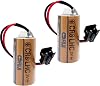 2 Pack CR8.LHC 3V Battery for Fuji FDK CR8-LHC Battery,3V 2600mAh Non-Rechargeable