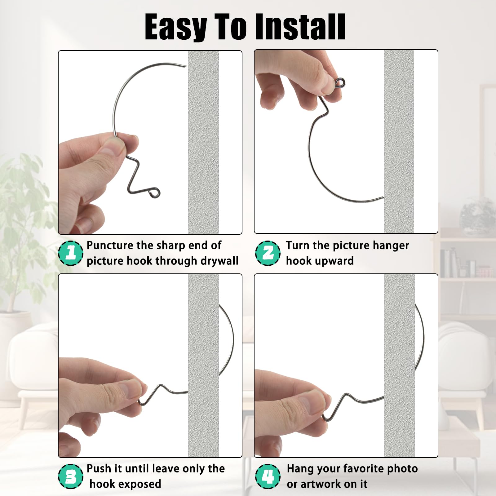 Super Hooks For Paintings OOK Monkey Hook Drywall, Steel, Tool