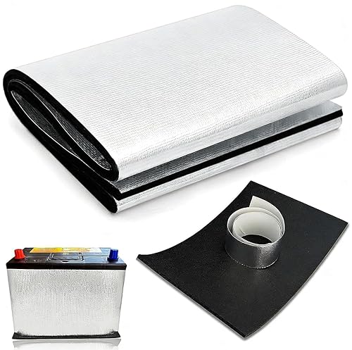 Universal Battery Blanket Car Battery Insulation Kit Heat Shield Blanket
