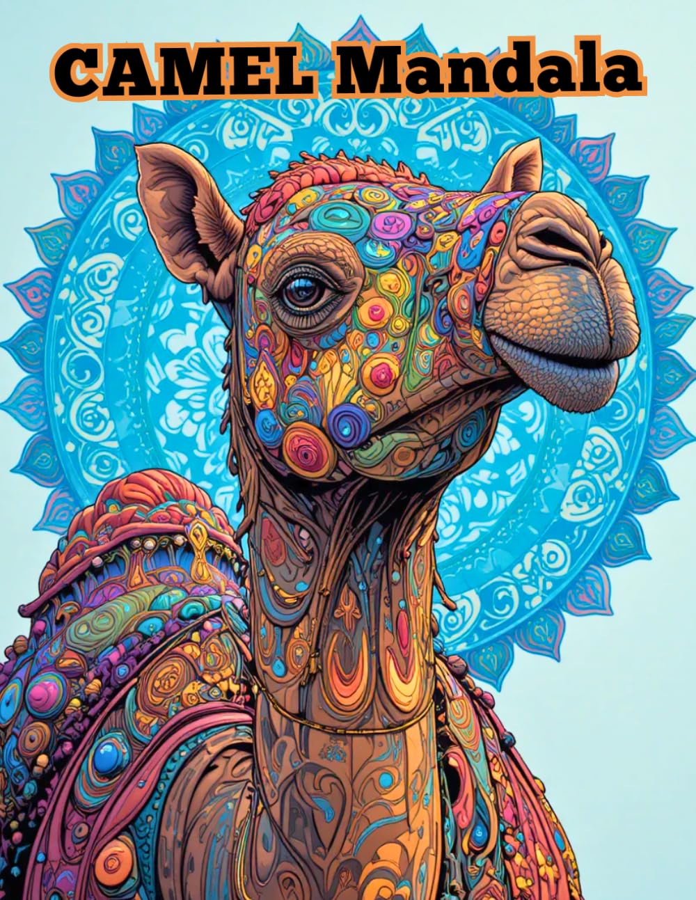 Zen Ships of the Desert: Advanced Camel Mandala Coloring Book for Adults Seeking Deep Focus.