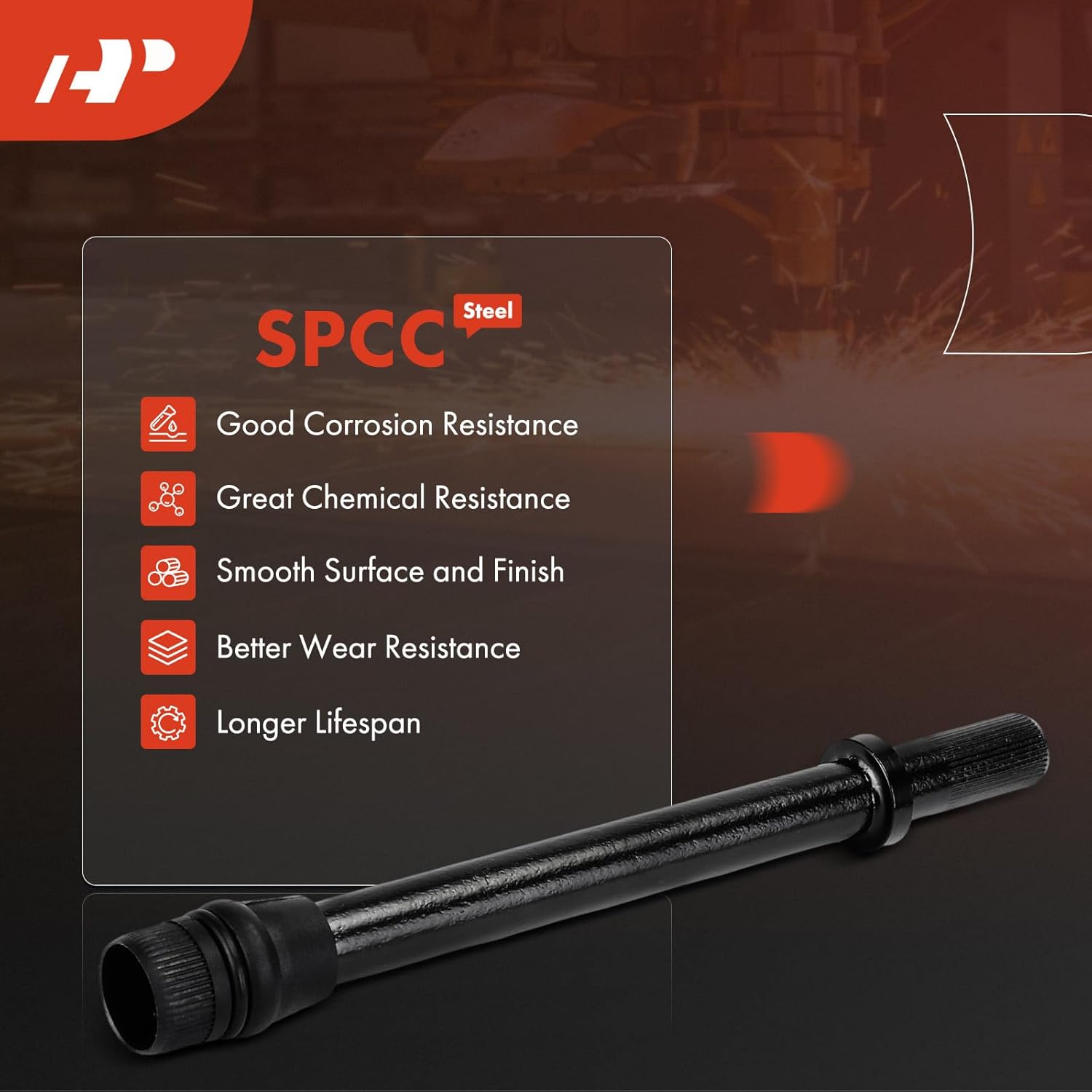A-Premium Engine Oil Dipstick Tube Compatible with Volkswagen Jetta 1999-2015, Passat 1998-2008, Golf City, Golf R, Beetle, Eos, GTI & Audi A4 Quattro, A3 Quattro, TT Quattro, Lower