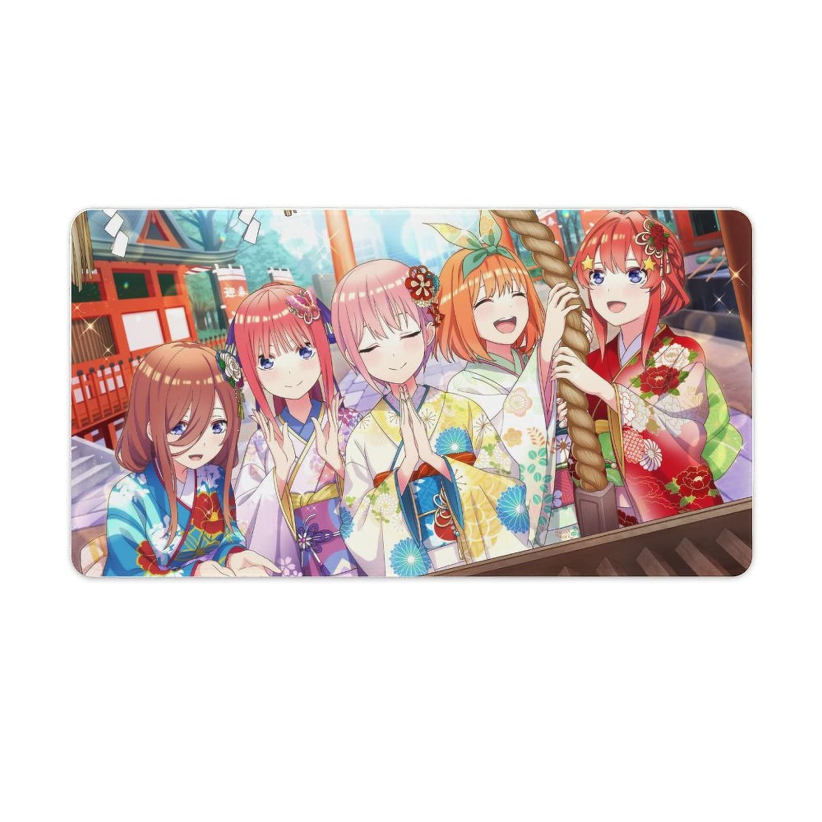 Amazon.co.jp: 五等分の花嫁 大型 ゲーミングマウスパッド 40