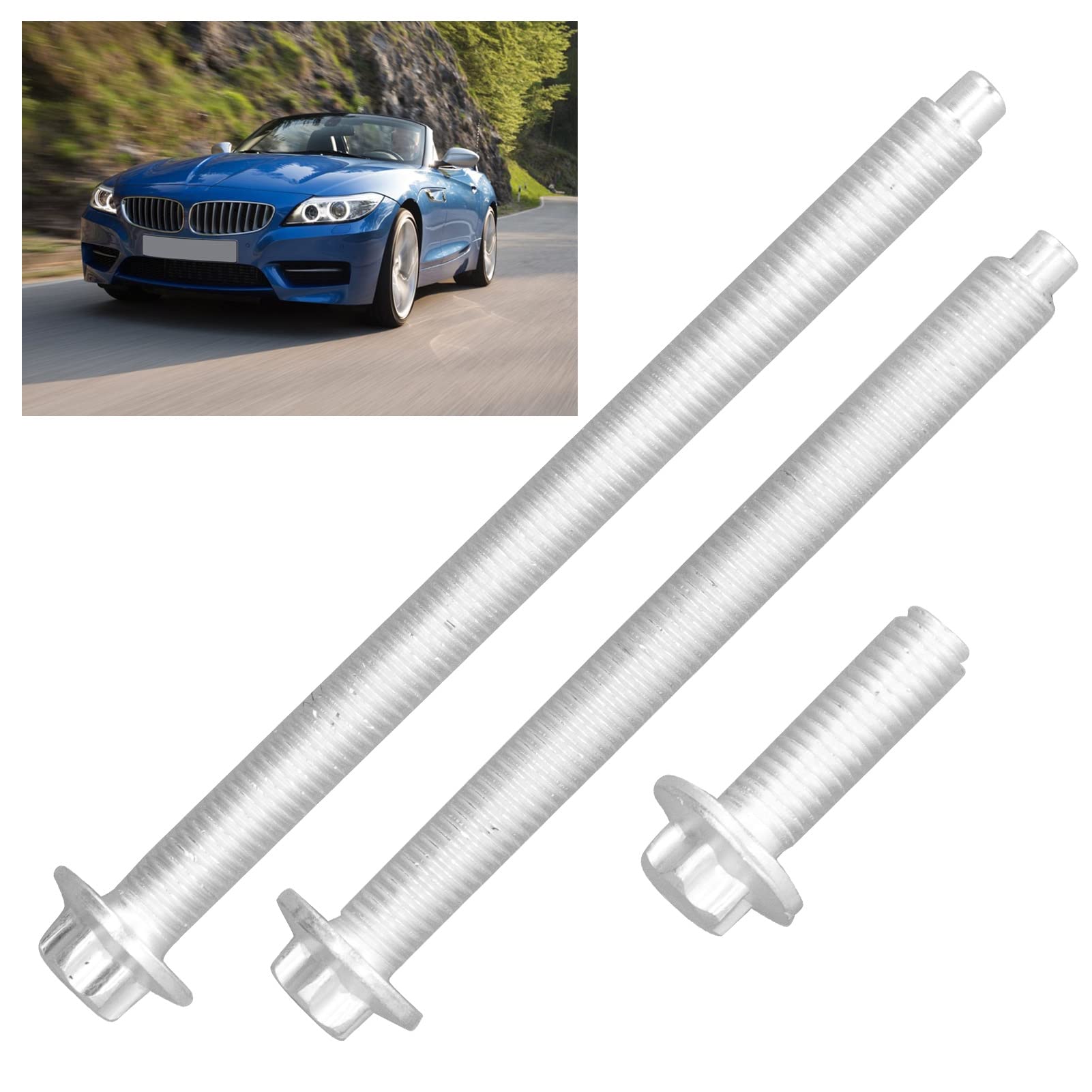 Aluminium Antiruggine Kit Bulloni Coppa Olio Motore 33 Pezzi per E88 E90 E91 E92 F23 F80 F61