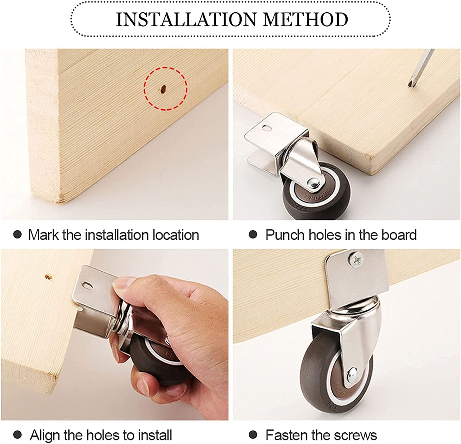Amazon.co.jp: キャスター 4個 交換用キャスター DIY 建築金具 Amazon.co.jp: キャスター 4個 交換用キャスター DIY 建築金具