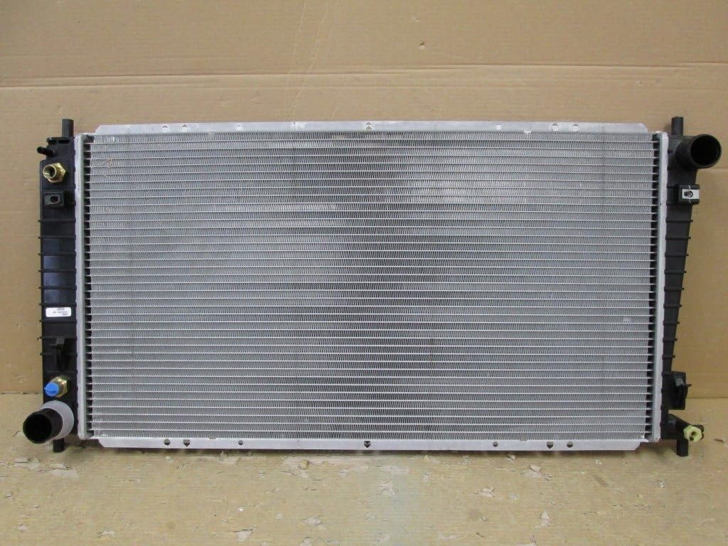 Radiator - Pacific Best Inc. Compatible/Replacement for 2257 99-02 Ford Expedition Lincoln Navigator Automatic 4.6/5.4L V8 - Plastic Tank, Aluminum Core