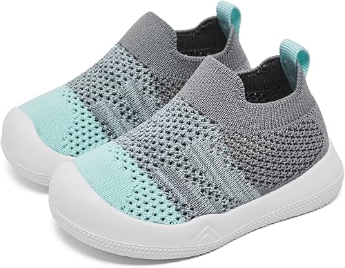 Miniatura 3 de Eashi Zapatos antideslizantes para niños y niñas, transpirables, cálidos, elásticos, con suela de memoria, para proteger los dedos de los pies,