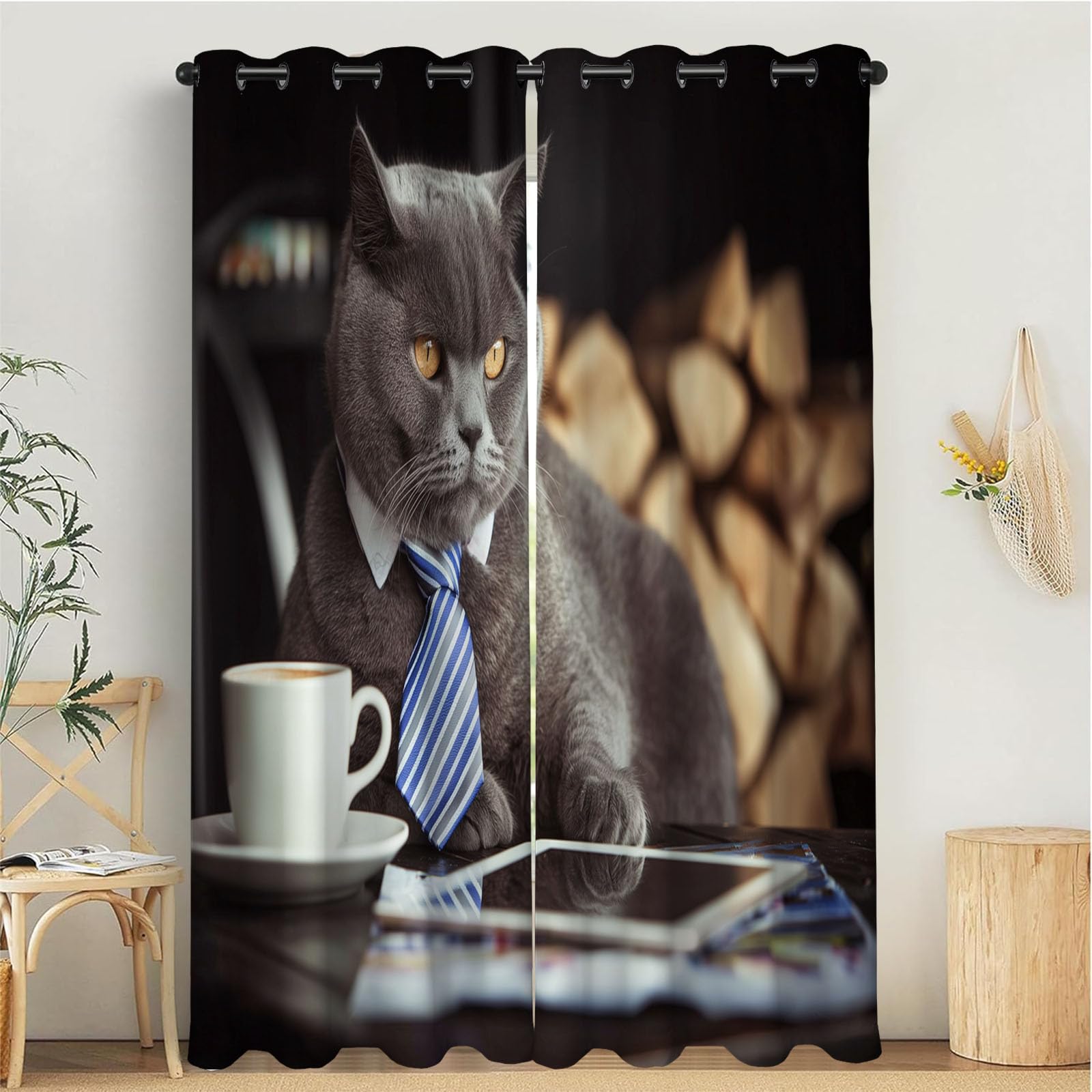 Rideaux isolants thermiques anti froid pour dormir dans le noir complet