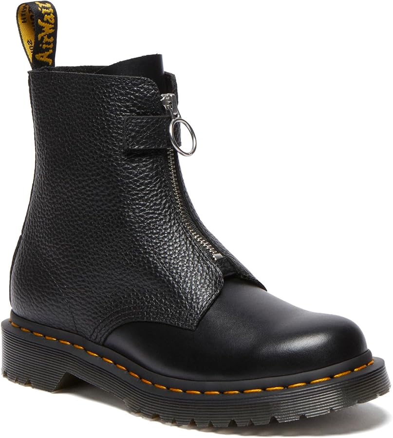 Amazon.com | Dr. Martens Womens 1460 Pascal Front Zip Leather