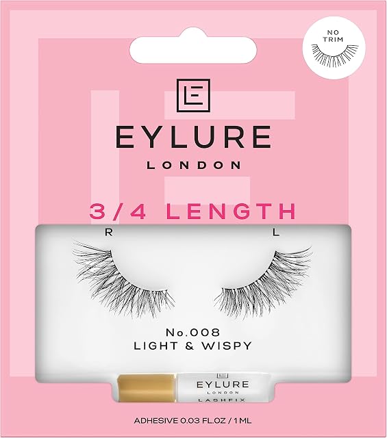 Eylure 3/4 długość nr 008 sztuczne rzęsy