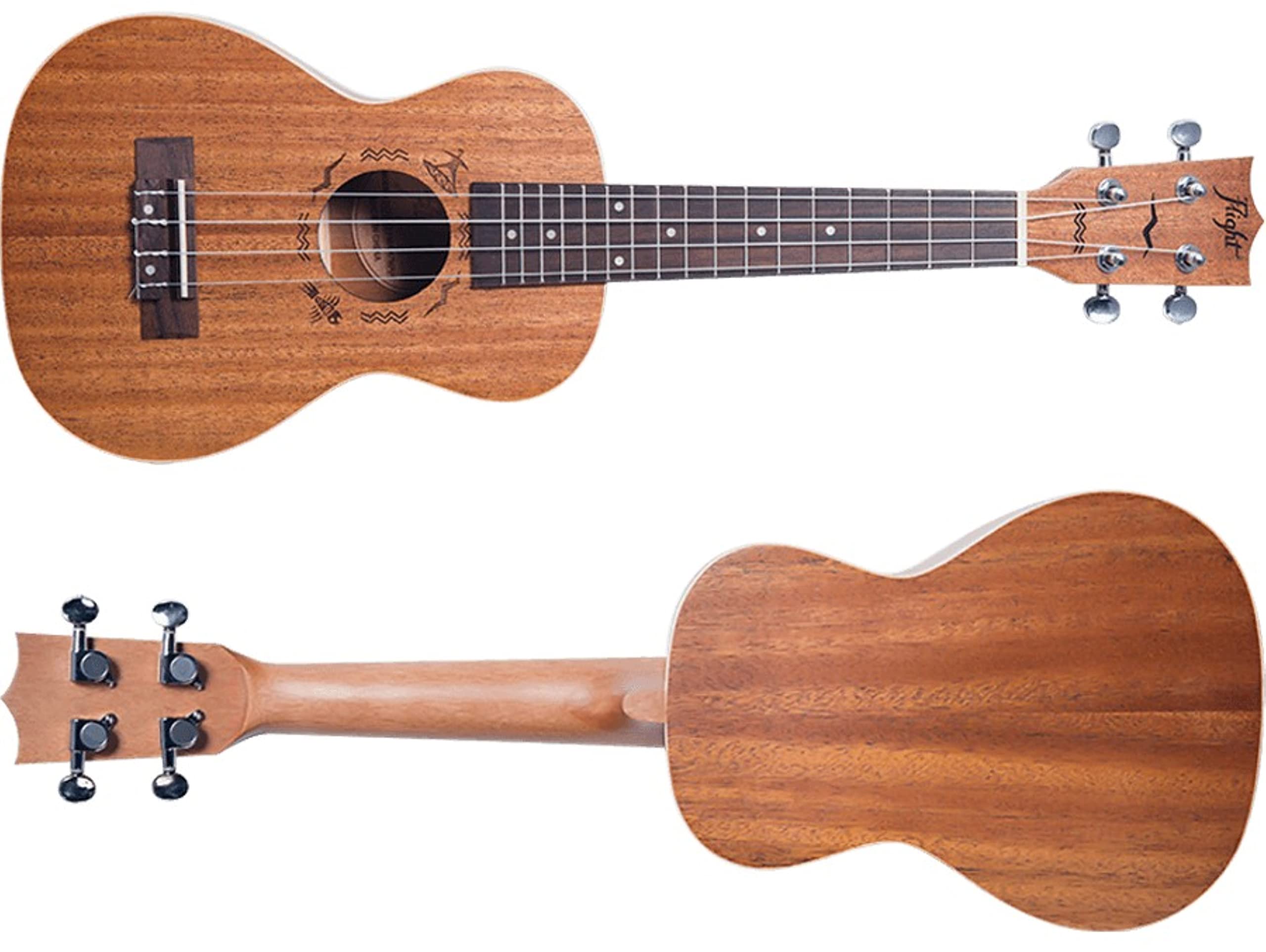 Flight DUC 323 Designer Series - Ukulele da concerto in mogano con custodia