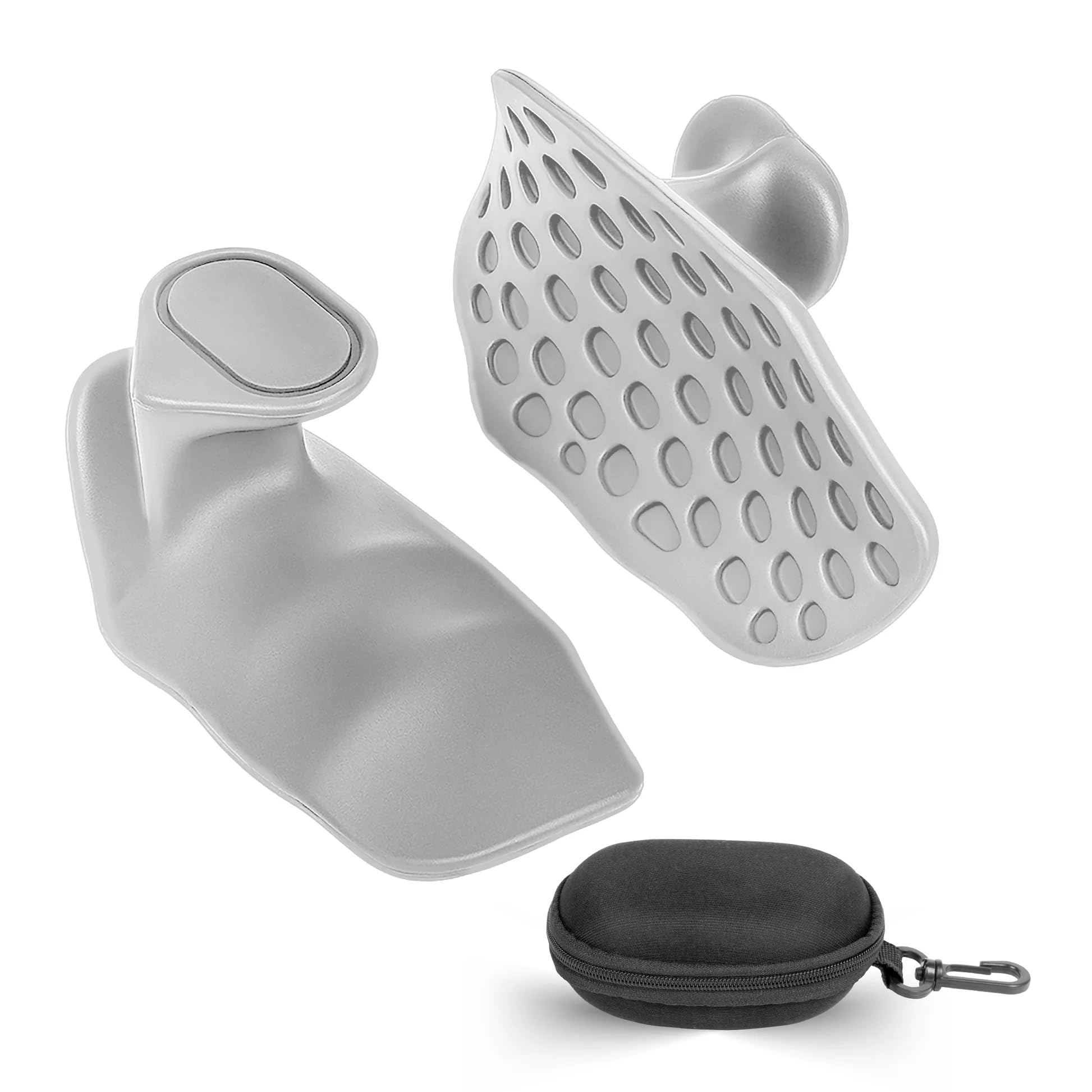 Body Smith Pvt Ltd Gym Silicon Grip Pads (Grey)-image-18