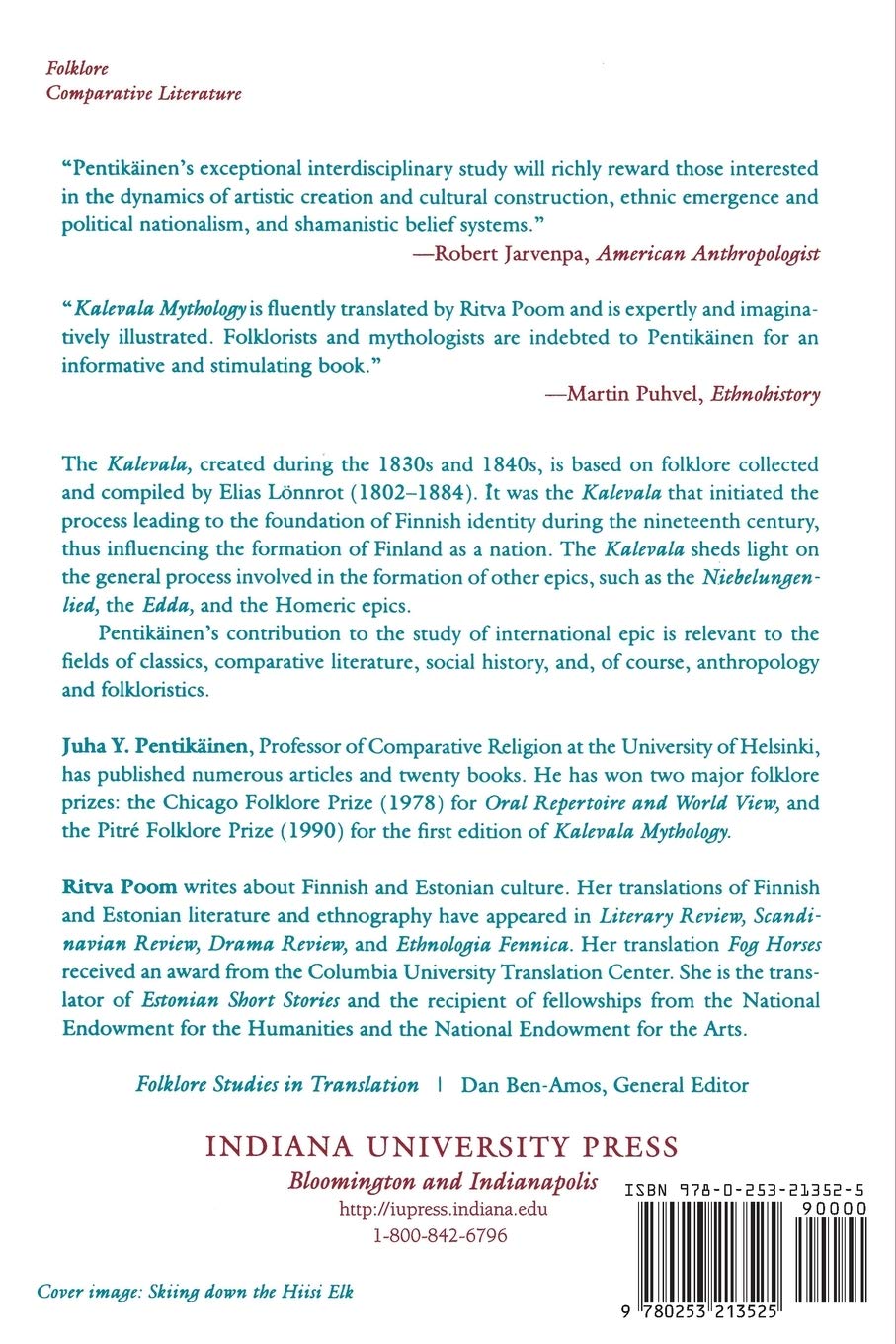 Kalevala Mythology, Revised Edition (Folklore Studies in Translation)