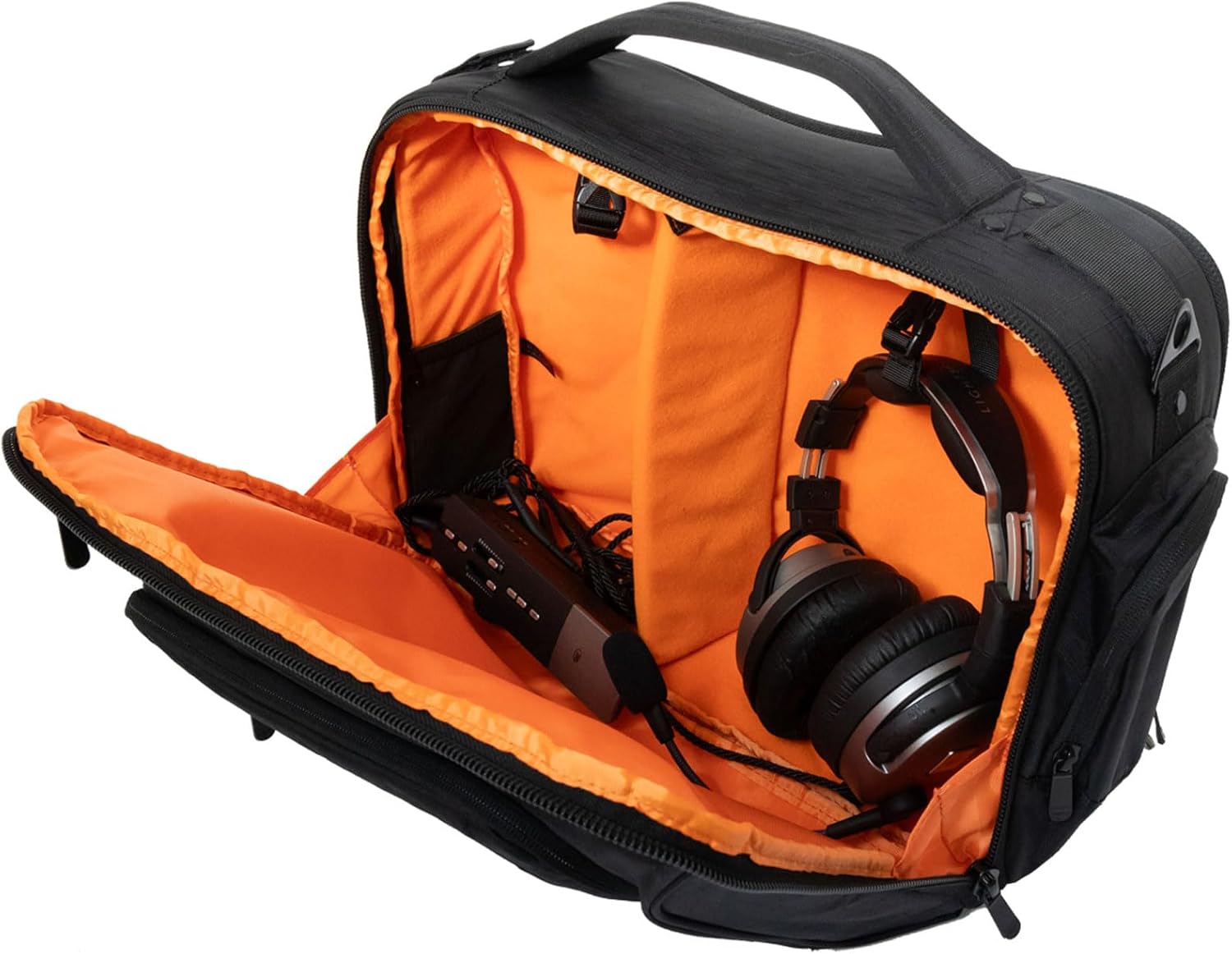 Flight Outfitters Flight Deck Pro Flight Bag - Professional Carry-On Travel Pilot Bag w/ 30 Pockets - Aviation Gear Organizer