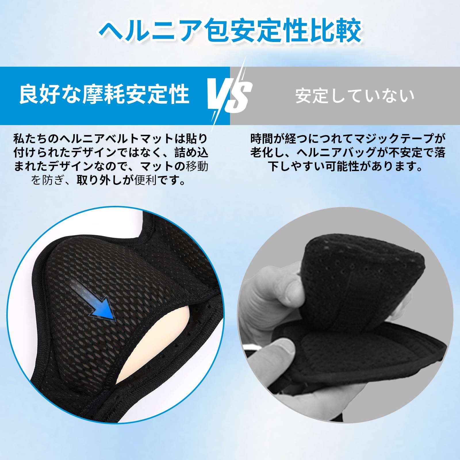 Amazon | 鼠径ヘルニアベルト 男性と女性のための鼠径ヘルニアサポート