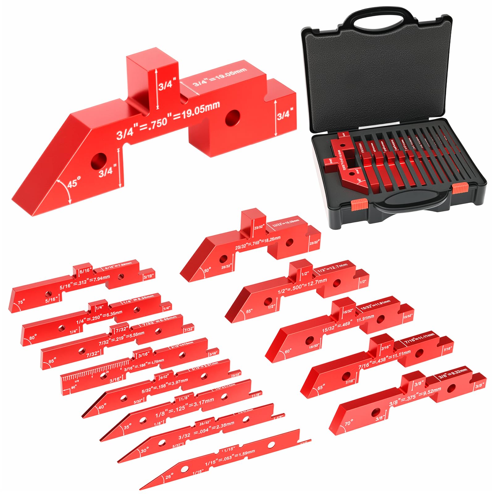 Woodworking Setup Blocks - Precision Tool Adjustments -1 Woodworking Setup Blocks - Precision Tool Adjustments -1