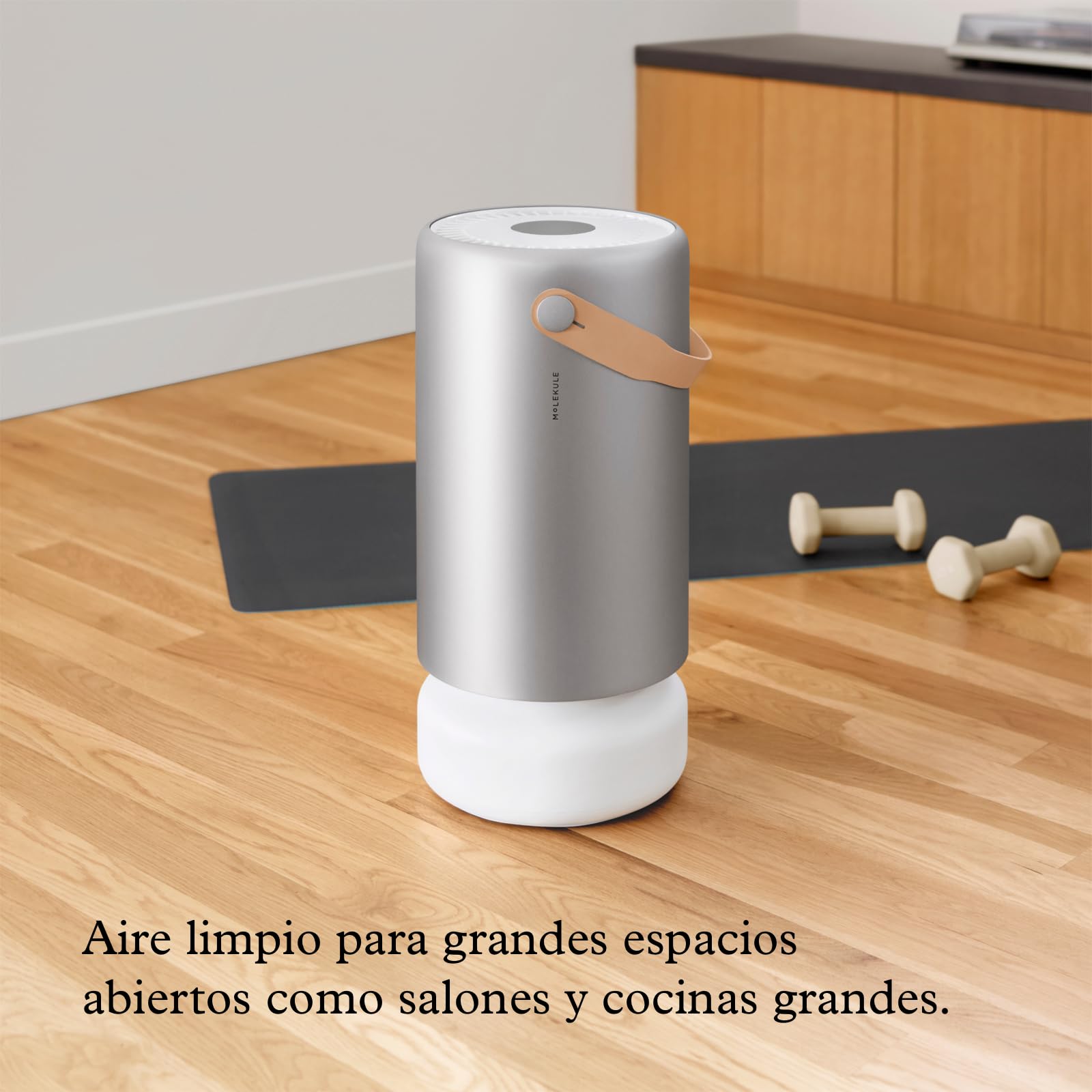 Molekule Air Pro Purificador de Aire para Grandes Habitaciones y Oficinas hasta 93m² - Filtro PECO, Alexa, Destruye Alérgenos, Bacterias, Virus, Humo, Moho, COV, Modo Automático, Sensor de Calidad