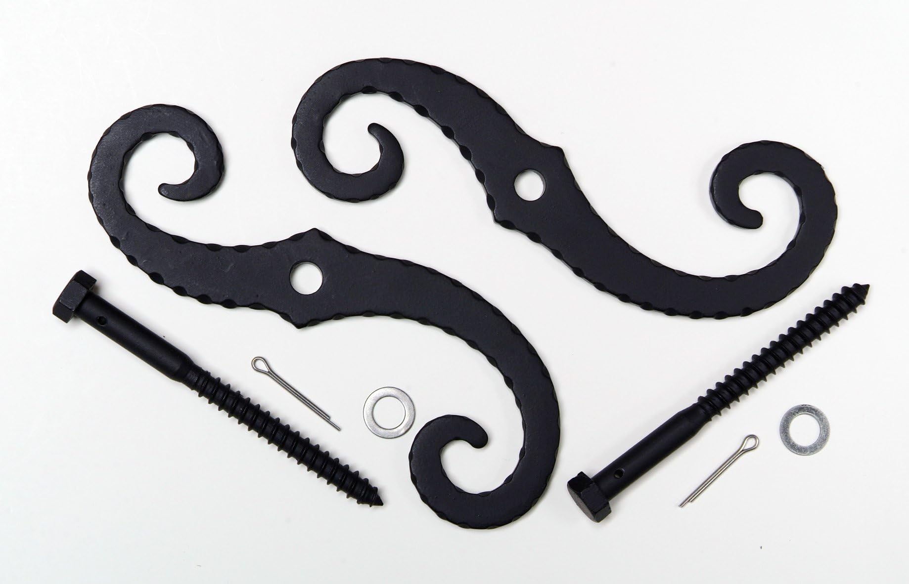 S Holdbacks Shutter Dogs Stainless Steel for Exterior Shutters (Pair)