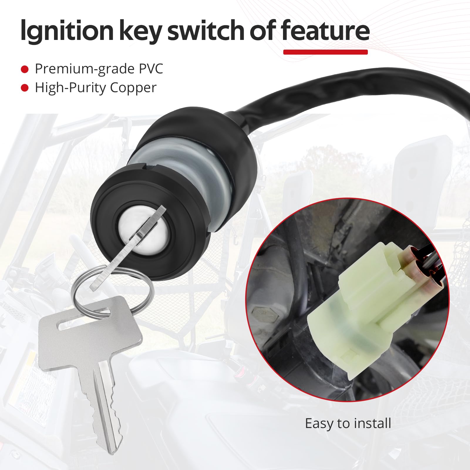 maromiki　1027 Amazon.com: JAVIK Ignition Key Switch Fit for Kawasaki Teryx