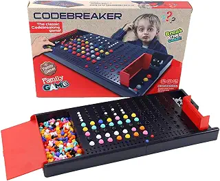 コード ブレーカー ボード ゲーム - マスター マインド ゲーム 楽しい戦略ゲーム,親と子の関係を強化し、戦略的思考を開発するための 2 人用ゲーム Biwingarden