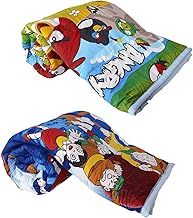 ROMAN HOME Super Soft Microfibre Kids Design Print Reversible Single Bed Dohar/Blanket/AC Dohar Gift for boy or Girl