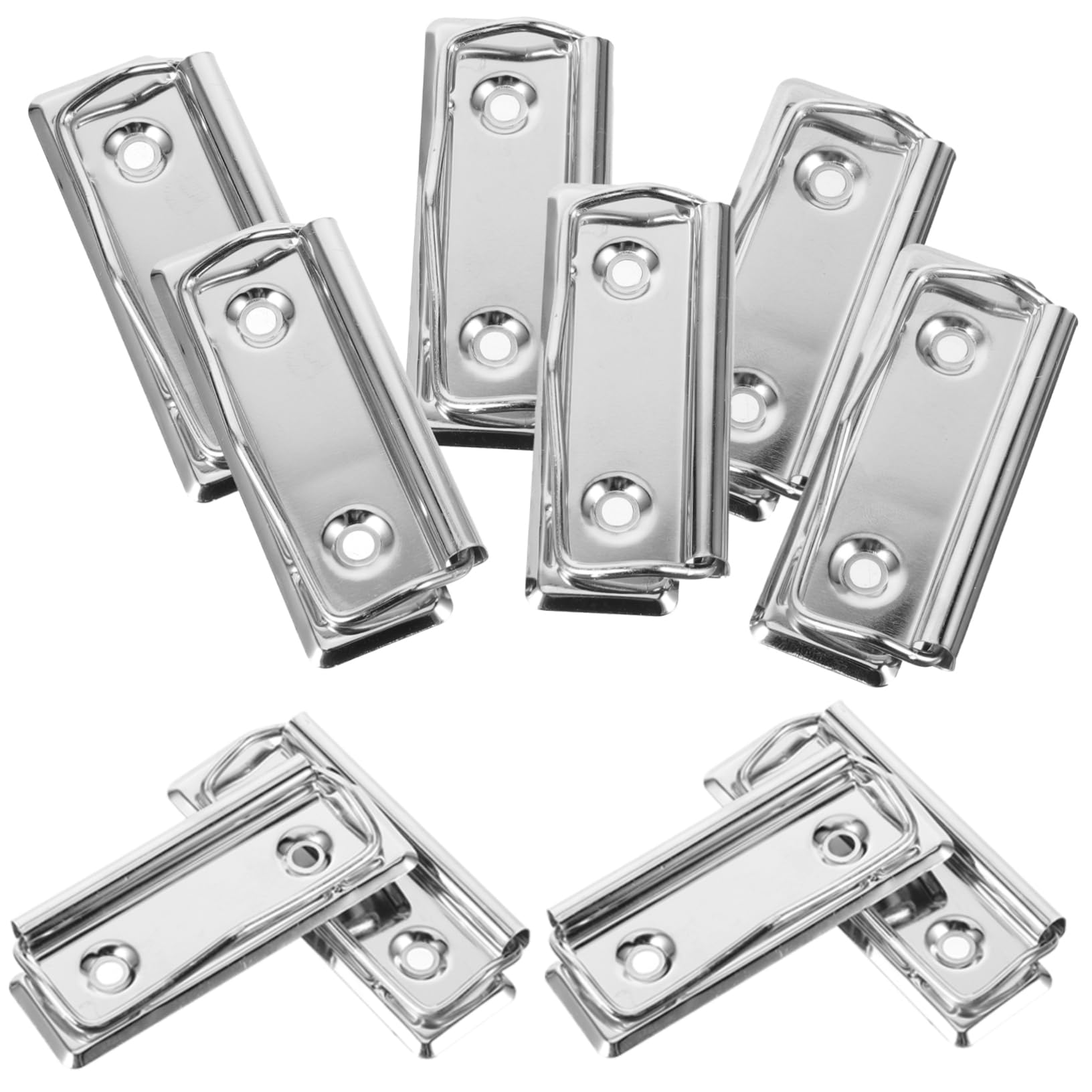 DOITOOL Clips De Metal Para Escritura Abrazaderas De Oficina Para Portapapeles Y Menús Fijación Y Práctica Para Proyectos Y 10 Piezas X 5
