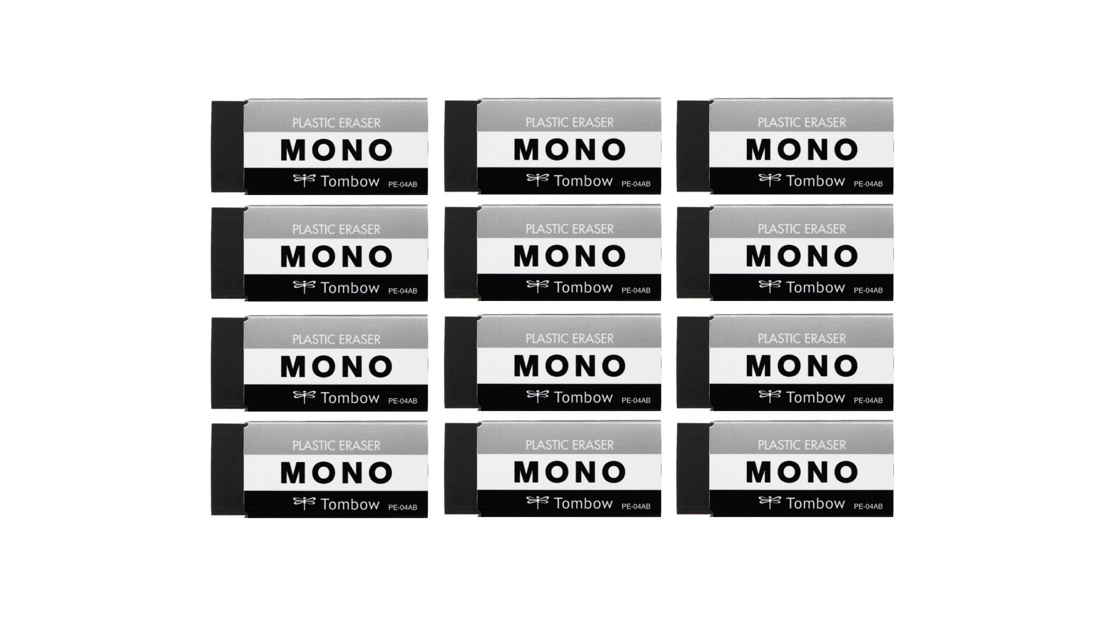 Tombow Mono Plastic Eraser, Large, (Black, 12) (B07YL1Y6J1) Amazon Price History, Amazon Price Tracker