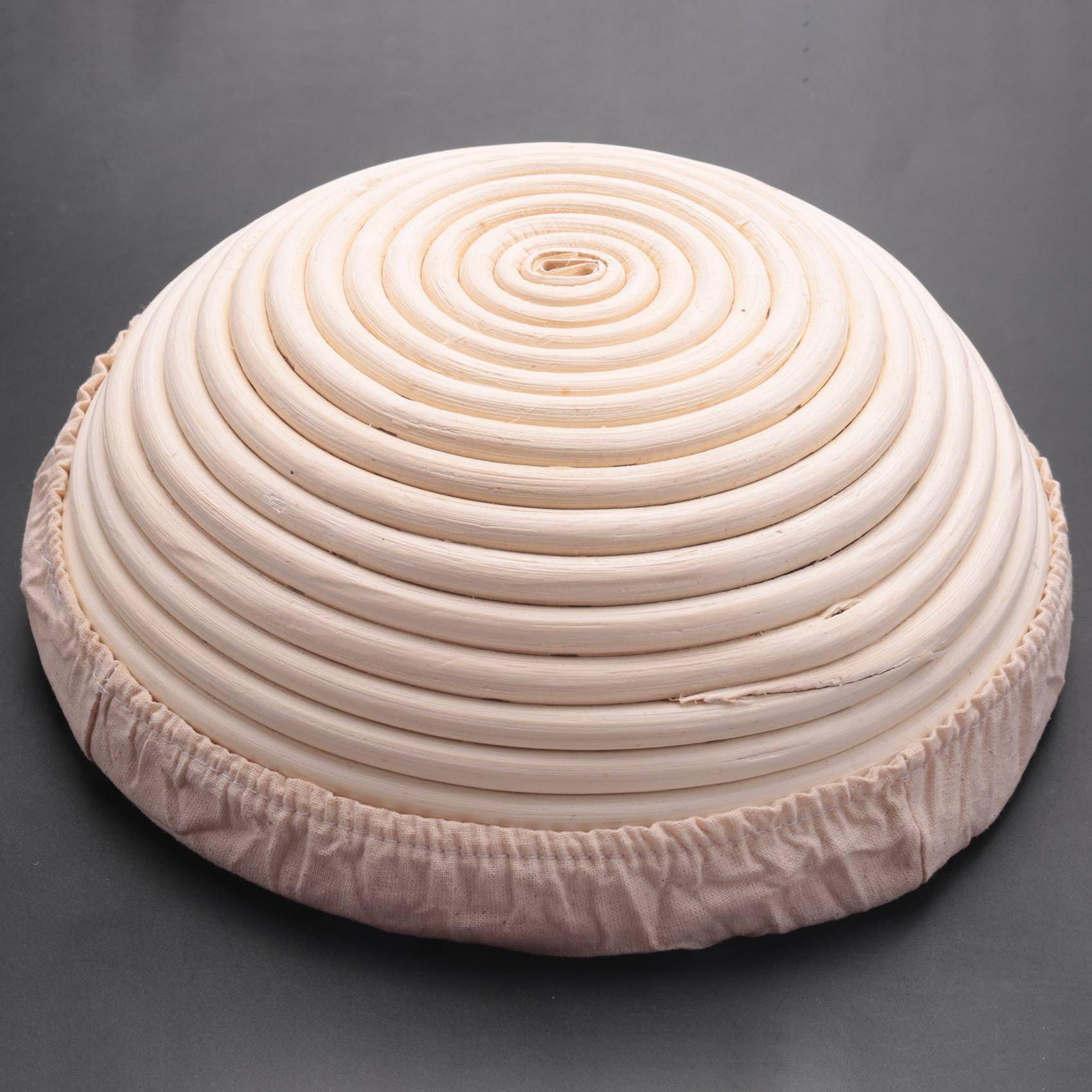 4piezas 10 Pulgada Bread Proofing Basket - Banneton Proofing Basket Cloth Liner Masa Rascador Bread Lame - Sourdough Basket Set para Panaderos Profesionales y Caseros Pan Artesanal
