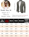 COOFANDY Men's Casual Blazer Slim Fit Suit Jackets Two Button Lightweight Knit Sport Coat