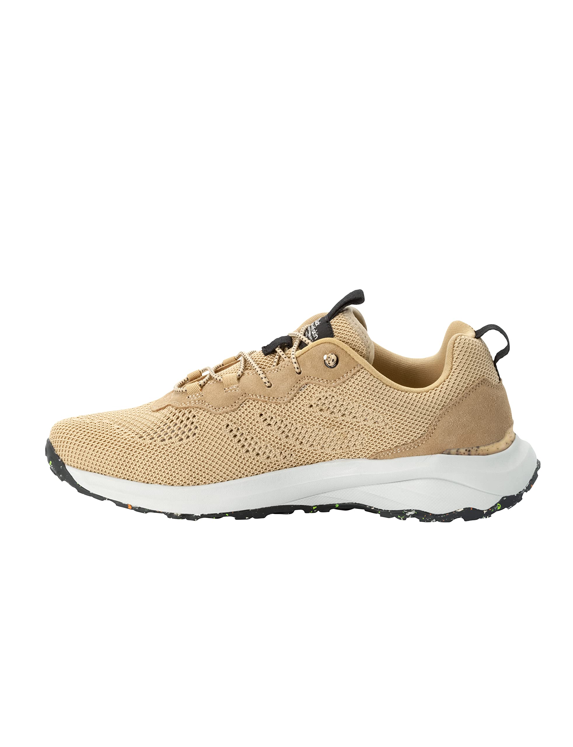 Jack Wolfskin Men's Dromoventure Knit Low M Walking Shoe, Sand Storm, 6 UK