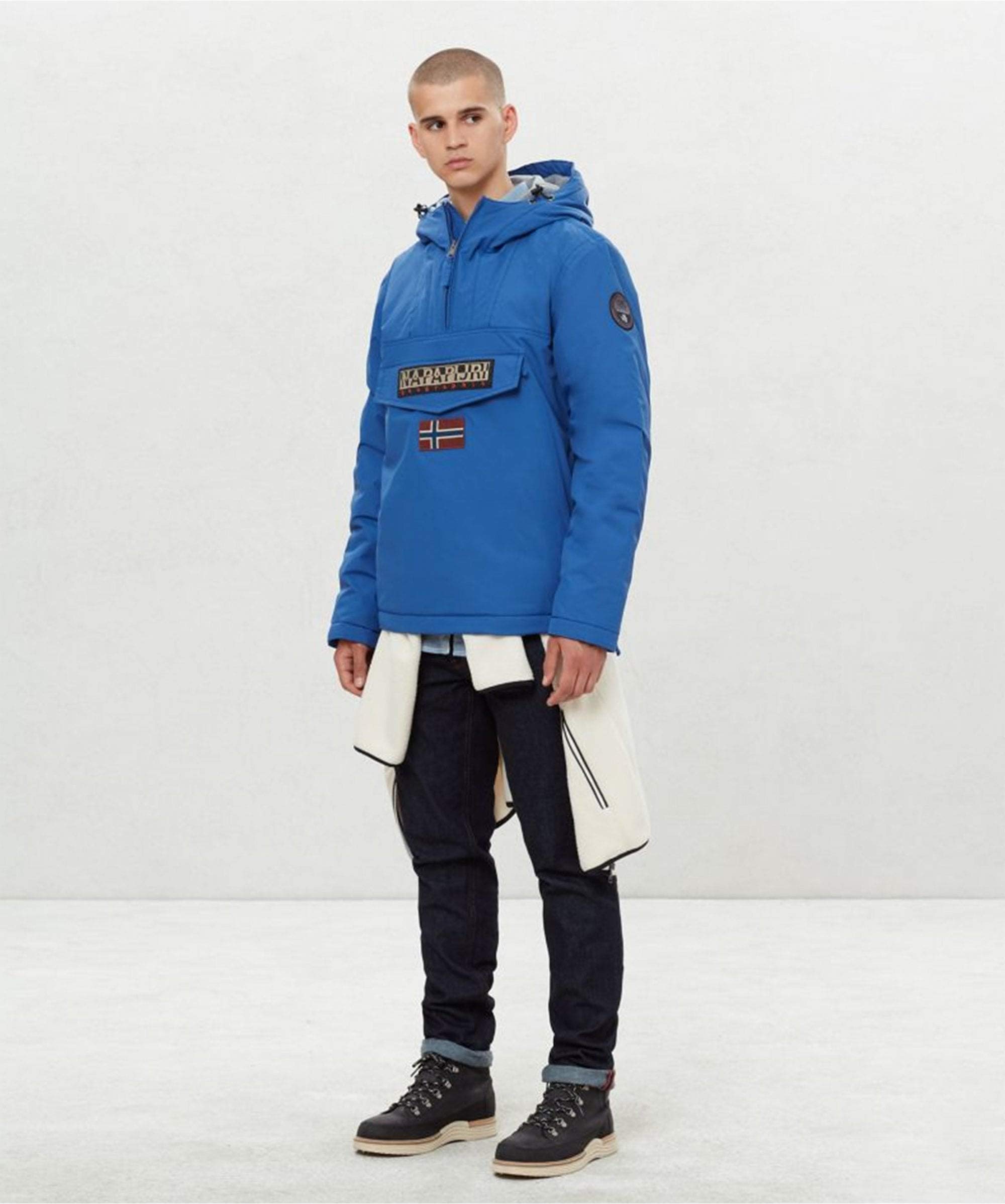 Napapijri Rainforest Winter - Giacca con cappuccio, 100 % Poliammide, Tasca a marsupio, Uomo