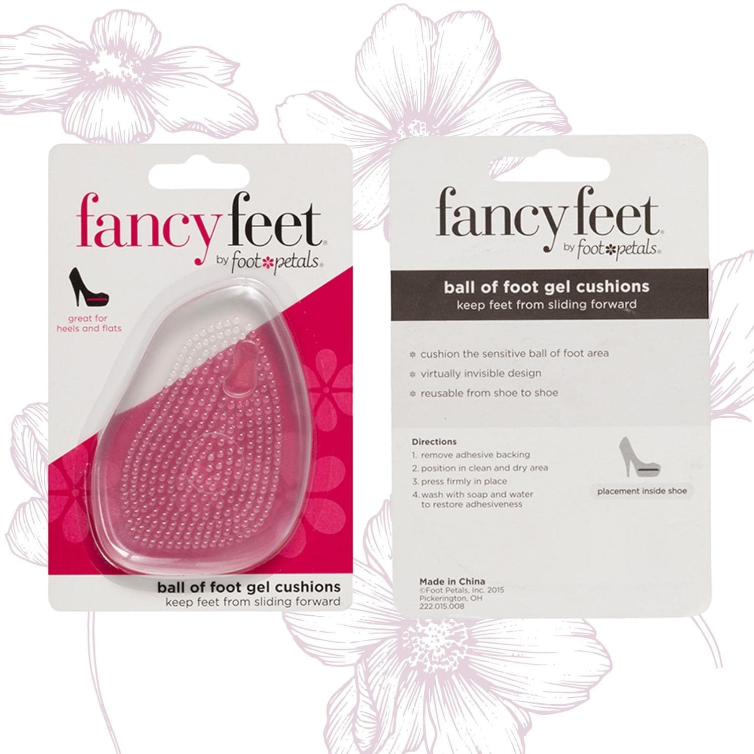 Foot Petalsball Of Foot Cushions Metatarsal Pad Lasting Comfort