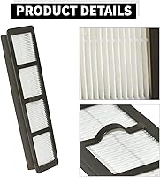 Vista 9 de SaferCCTV Filtro de escape EF6 HEPA de repuesto y filtro de taza de polvo al vacío DCF-21 reemplaza la pieza # 67821, 68931, 68931A, EF91 compatible