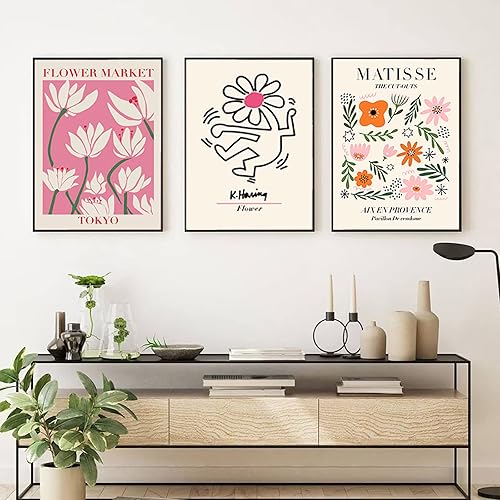 Vista 10 de Póster abstracto de Matisse de hoja azul marino, arte de pared de Matisse, impresiones de Matisse, lienzo de Matisse, pintura para decoración