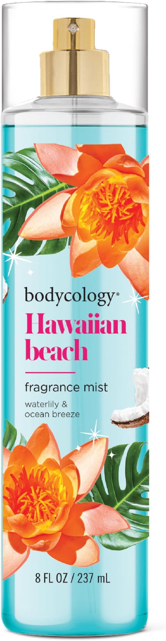 Hawaiian Beach by Bodycology, 4 Pack 8 oz Fragrance Mist for Women main image 0