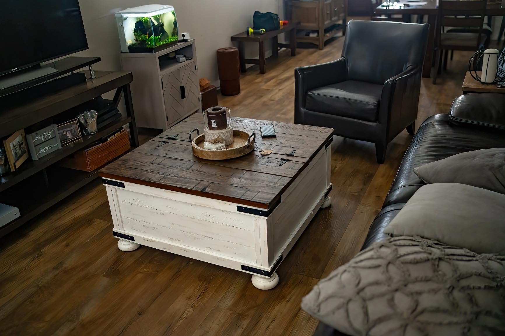 11/mo Finance Signature Design by Ashley Valebeck Farmhouse Lift Top