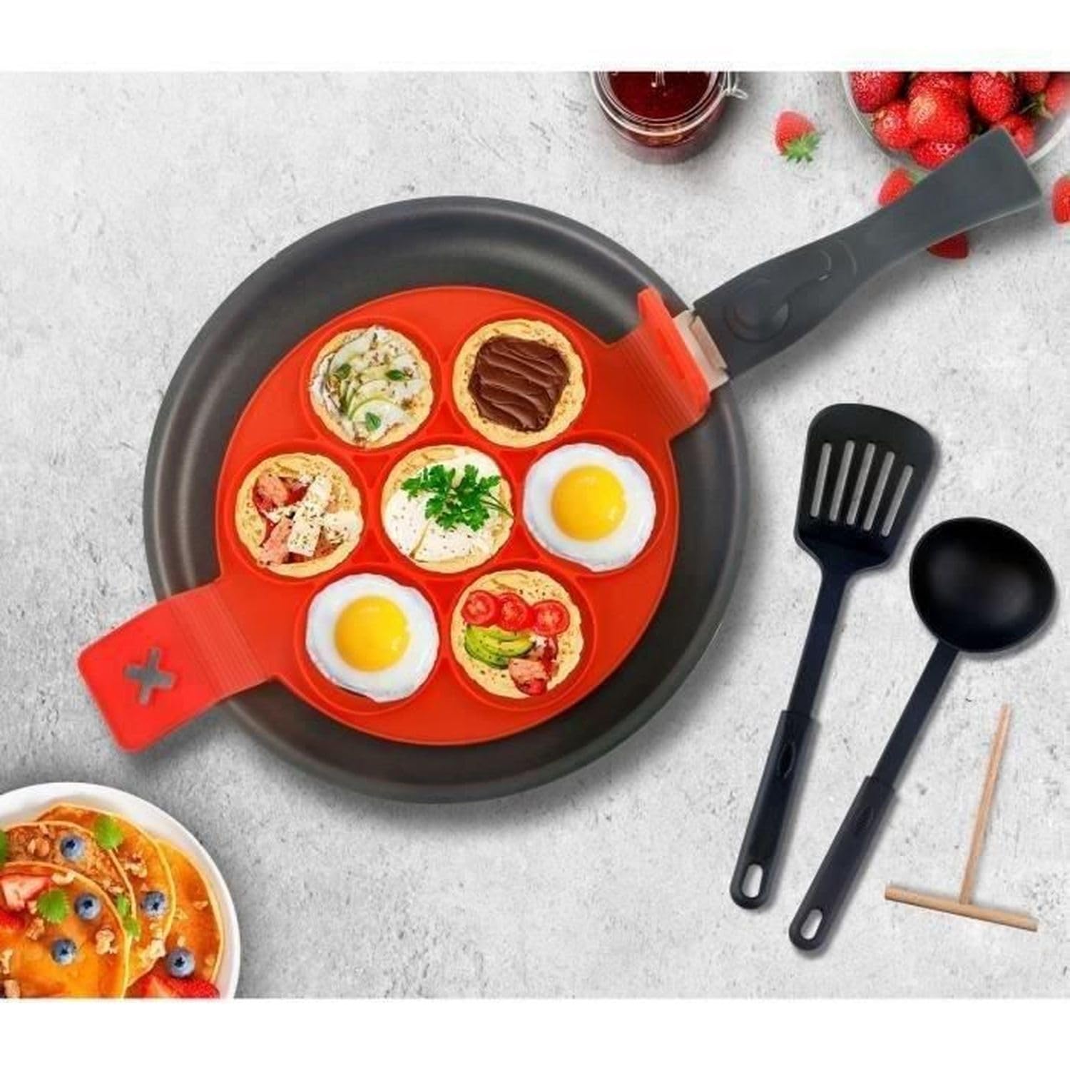 Batterie de cuisine Arthur Martin Batterie de cuisine induction - AM2238 - Acier inoxydable - 10 pieces - Poignée amovible - Tous feux dont induction Batterie de cuisine Arthur Martin Batterie de cuisine induction - AM2238 - Acier inoxydable - 10 pieces - Poignée amovible - Tous feux dont induction